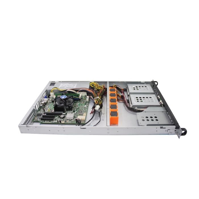 INDOCASE CASING SERVER IC1002 CASE RACKMOUNT 1U 2 BAYS HDD SATA