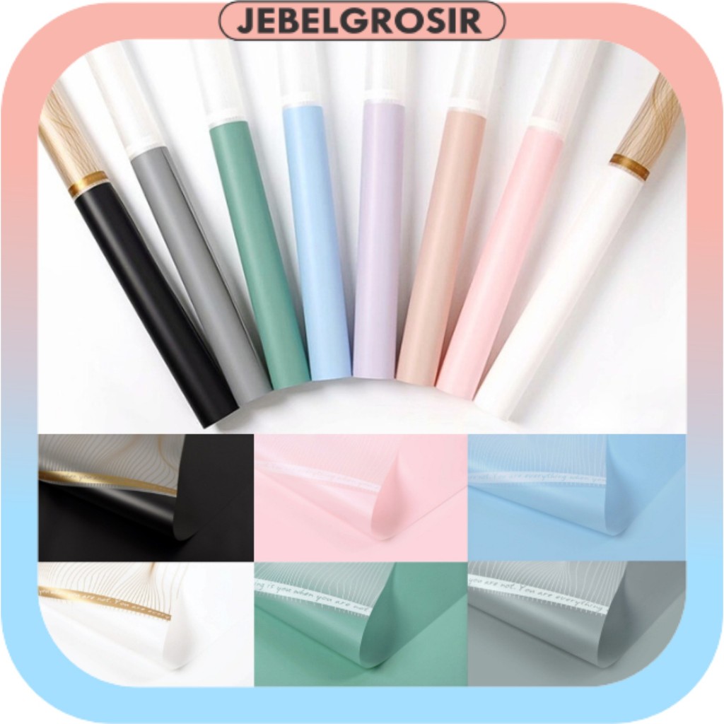 

Flower Wrapping Cellophane Paper Waterproof Kertas Buket Ecer Florist KB6066