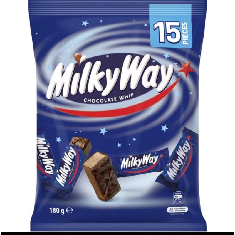 

MILKY WAY CHOCOLATE 15 PIECES