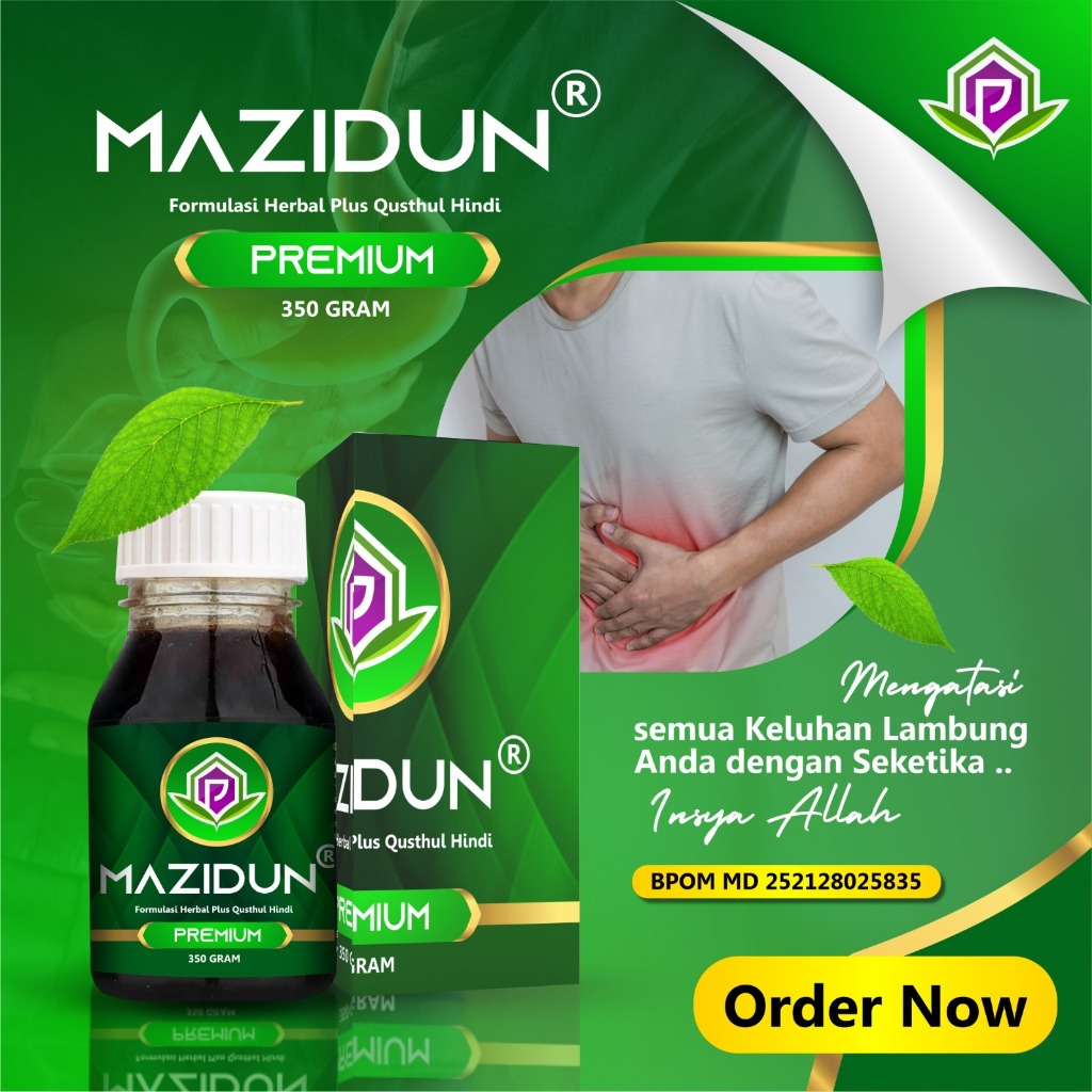 

Bny31 Mazidun Madu Herbal Lambung, gerd, maag Plus Qusthul Hindi 350 gr