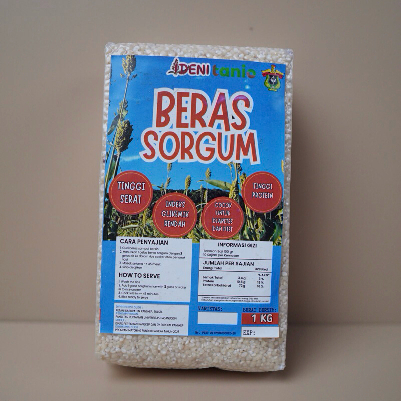 Beras Sorgum Putih 1kg