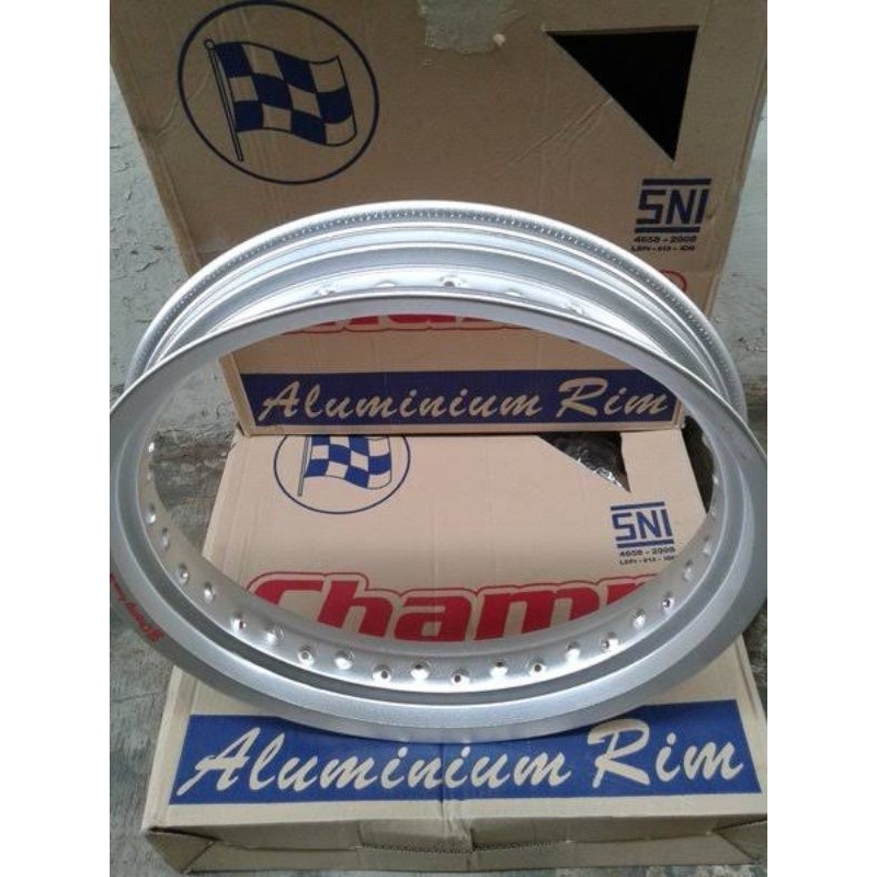New COD vleg velg jari champ silver ring 17 300 & 350 ready