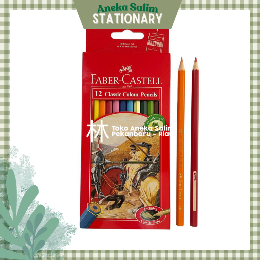 

Anekasalim - Pensil Warna Faber Castell 12 Warna Panjang 115852