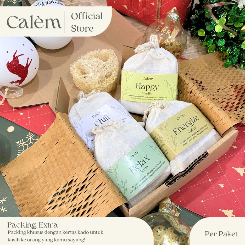 

Kertas Kado Tambahan Sabun Calem
