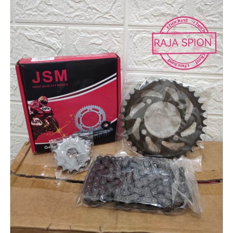 Gear set jupiter z 428h 36t/gear set jupiter 428h 36t