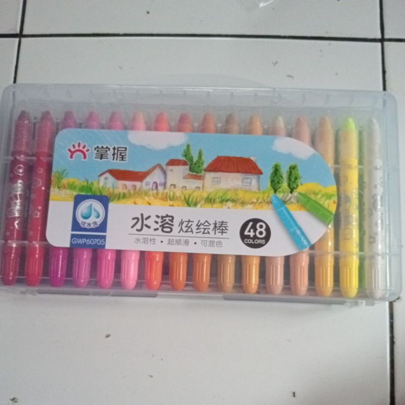 

crayon grasp mata sedang isi 48 warna