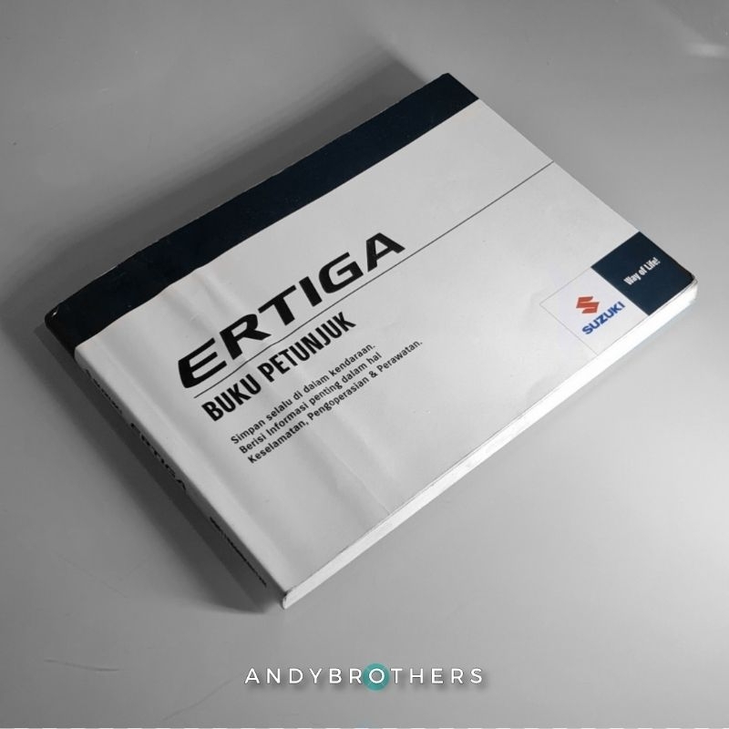 Buku Manual Book Petunjuk Pemilik SUZUKI ERTIGA GEN-1 2012 - 2014 Original
