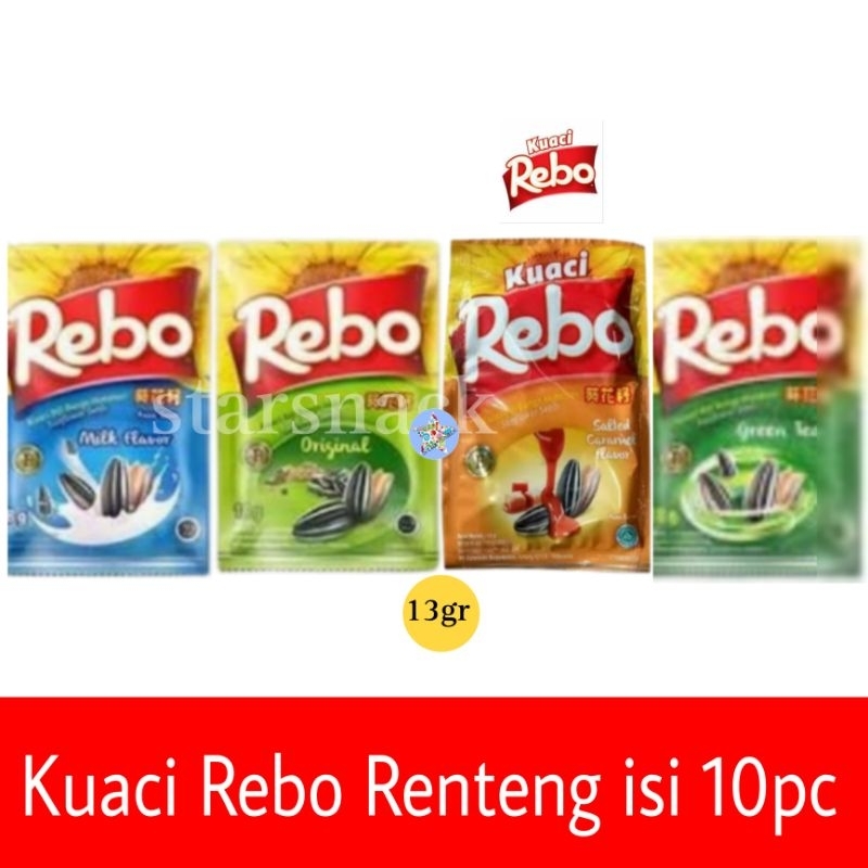 

Kuaci Rebo green tea milk salted caramel isi 10pc 12 gram