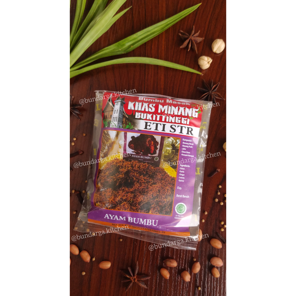 

Bumbu Masak Ayam Bumbu Khas Minang Bukittinggi