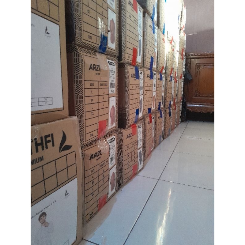 BAJU KOKO ARZUN ORI 100% LENGAN PANJANG