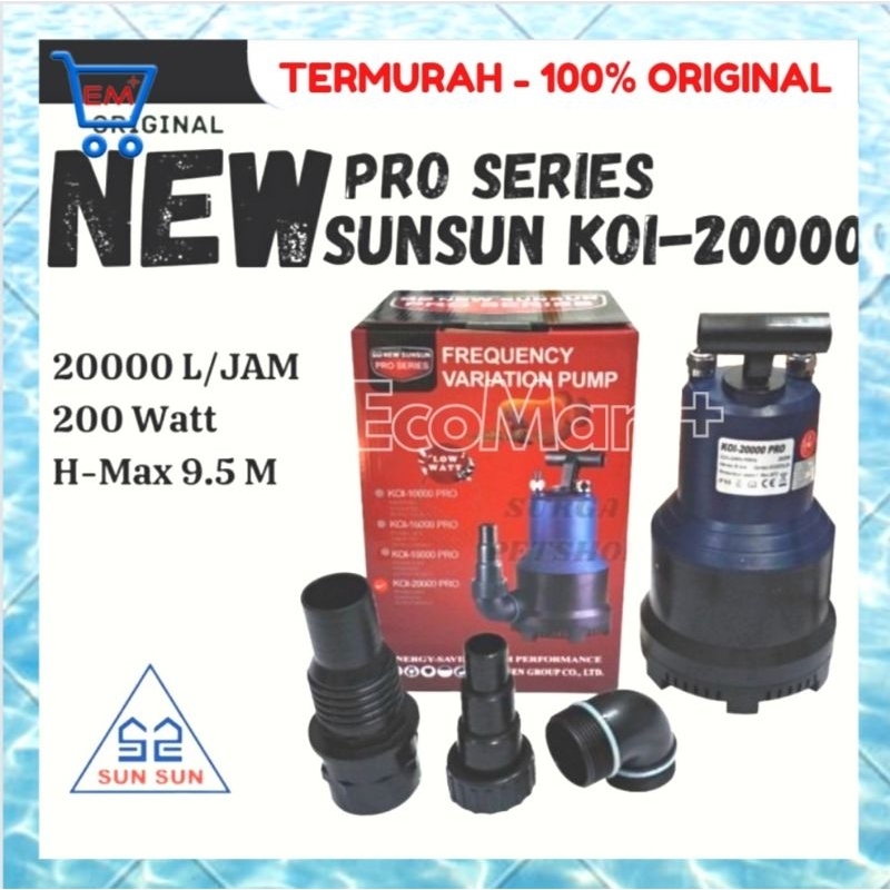 Pompa Air Kolam Power Head Sunsun KOI PRO 20000 Pro Sunsun KOI 20000