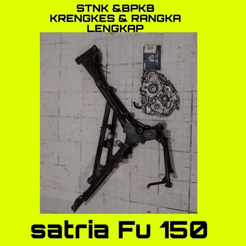 Surat STNK BPKB Satria Fu 150 asli