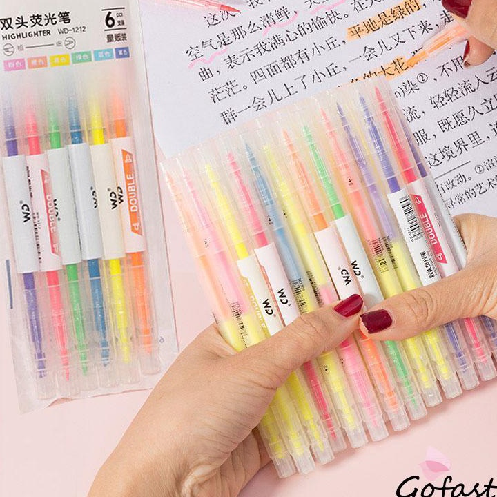 

Murah Highlighter Pen Highlighter Pastel Colour Pen Journal Marker Pen Alat Tulis Replacement stabilo pastel G Terkini