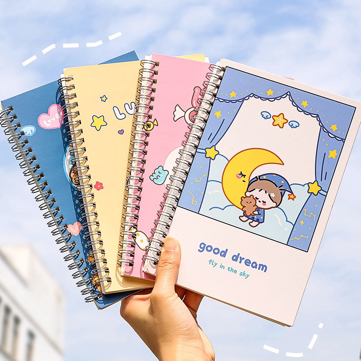 

Model Terkini BUKU TULIS RING MOTIF A5 / BUKU CATATAN RING UKURAN A5 AESTHETIC LUCU LG Terlaku.