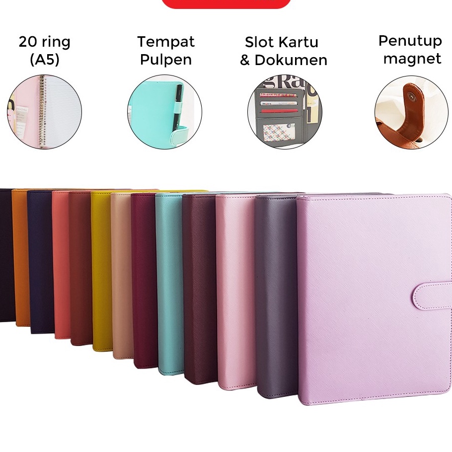 

Terkini Binder Polos Eksklusif A5 20 Ring Agenda Polos Eksklusif A5 Polos 20 Ring Binder A5 20 Ring Murah