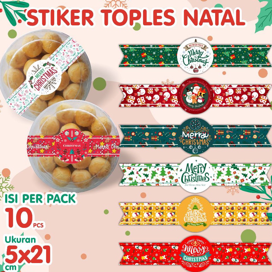 

Stock Banyak STIKER TOPLES NATAL - stiker christmas - Stiker natal Paling Popular