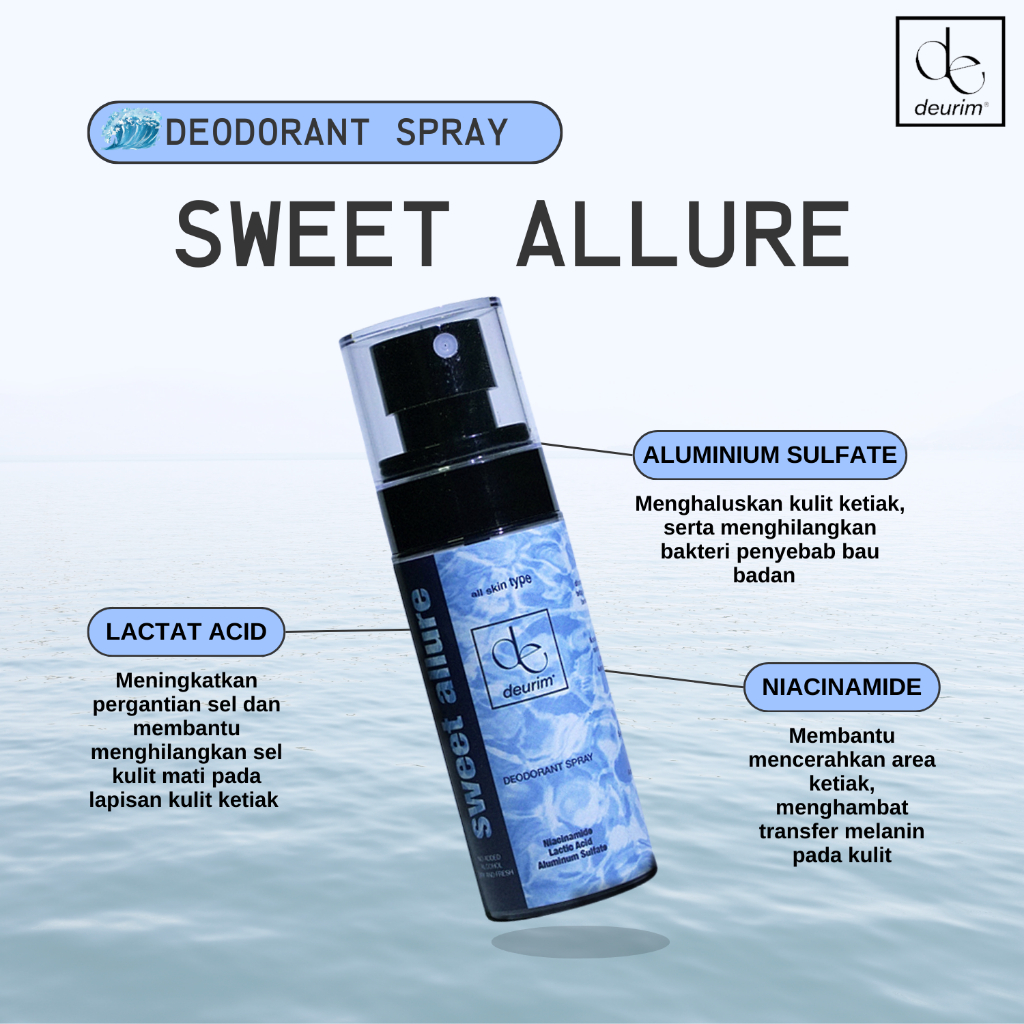 Deurim Deodorant Spray Sweet Allure