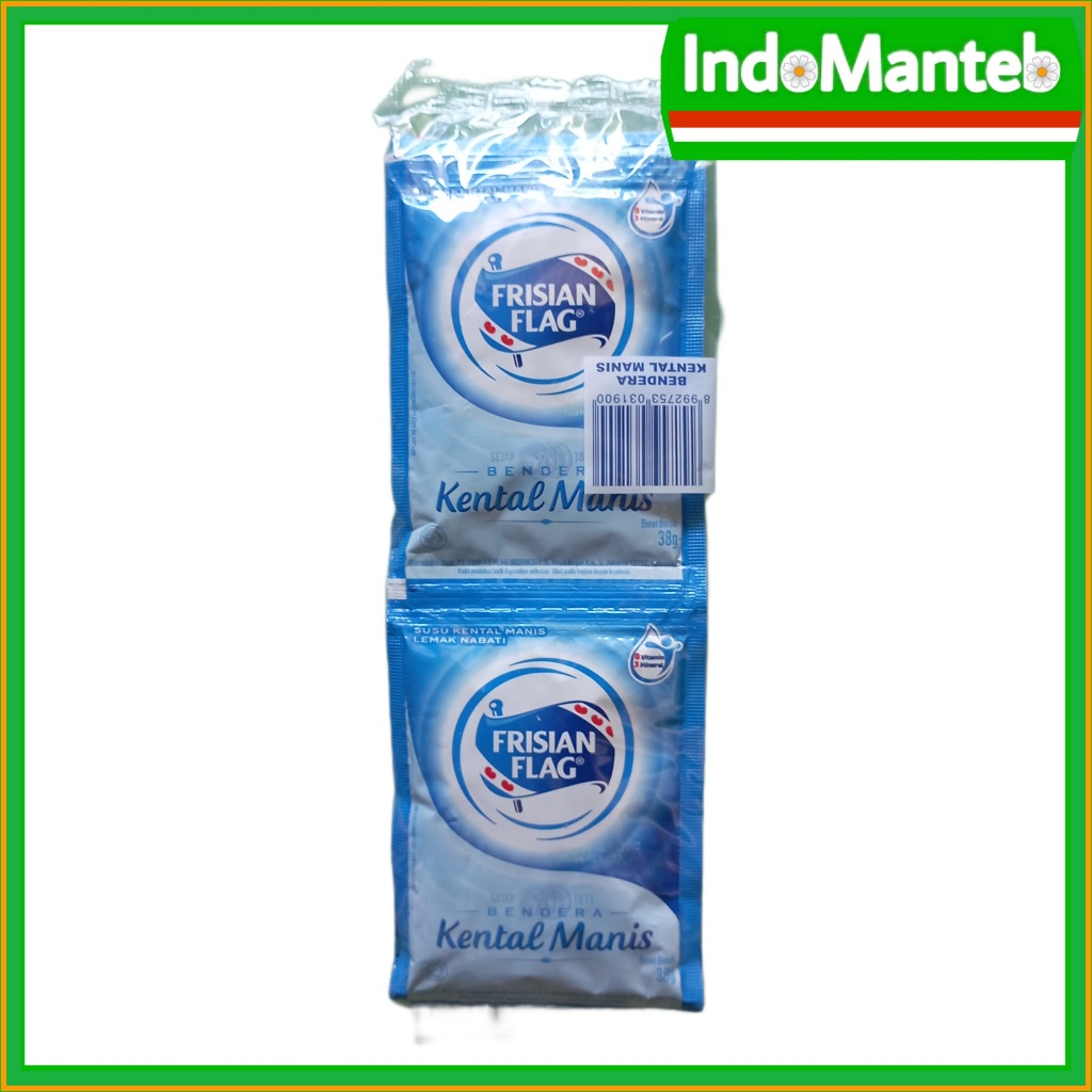 

Frisian Flag 1 Renceng isi 6 Sachet Bendera Kental Manis