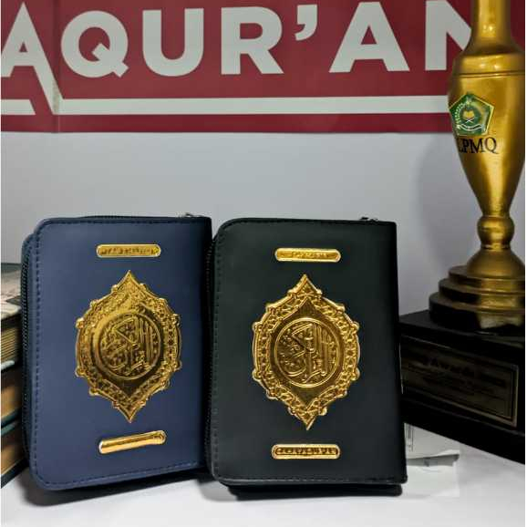 Alquran Kecil Saku A7 Resleting Al Khafif / Alquran Tilawah Mini Cahaya Quran