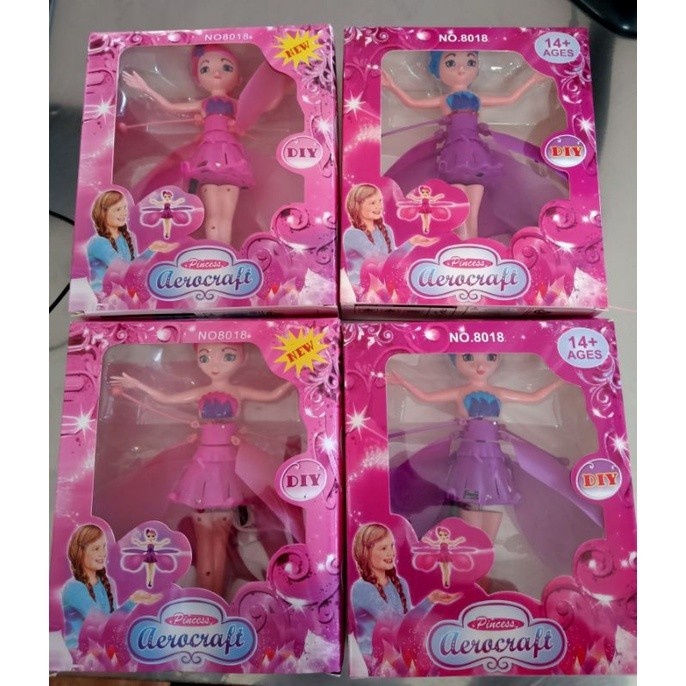 BONEKA PERI TERBANG - SENSOR FLYING FAIRY BONEKA PERI CHARGE USB