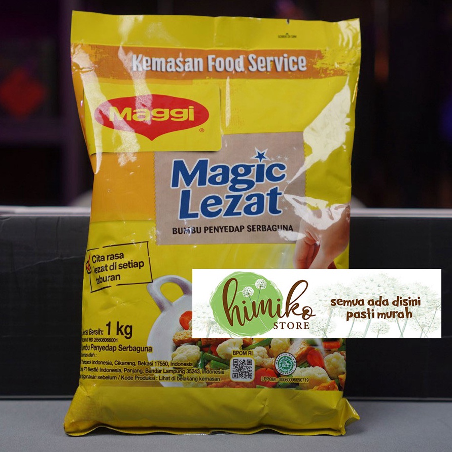

12.12 BIG SALE FASION Maggi Magic Lezat 1 Kg - 1Kg Penyedap Kemasan Praktis grosir