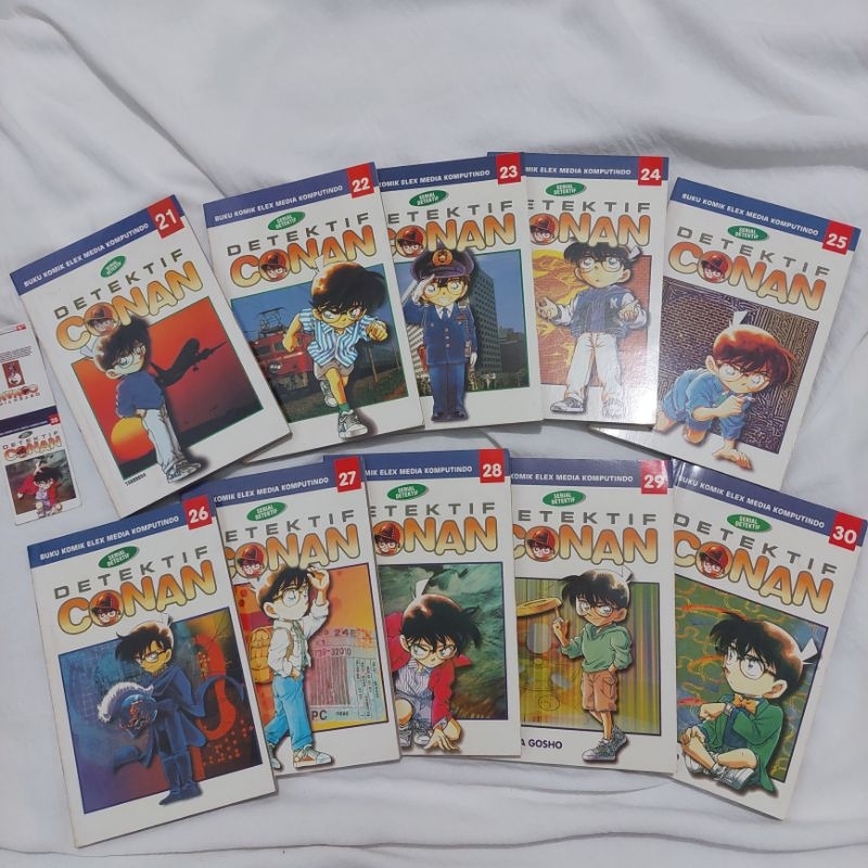 Komik Preloved - Detektif Conan Box Set Vol 21 - 30