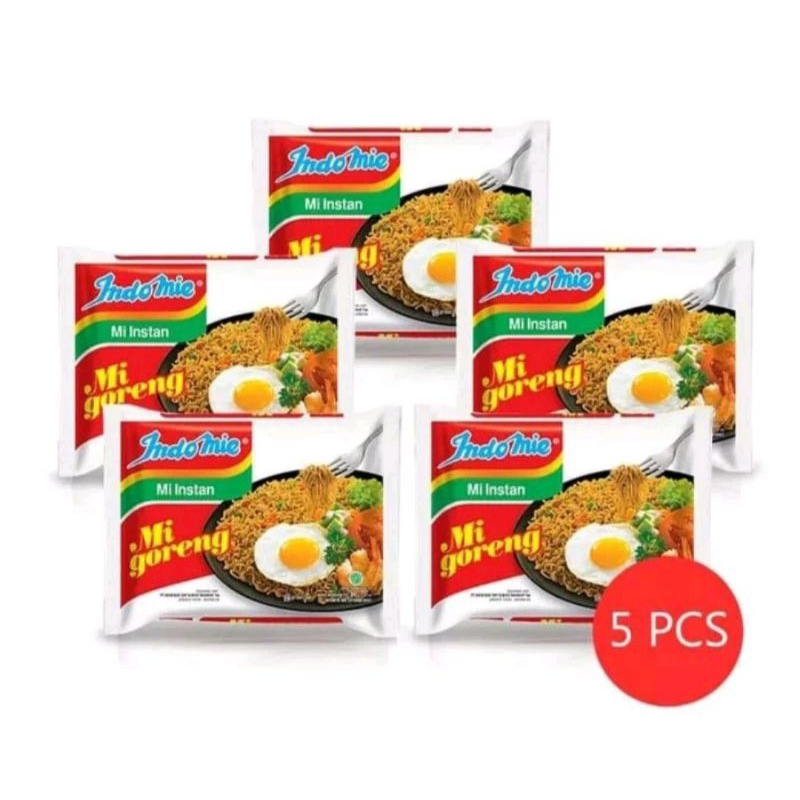 

Promo indomie goreng isi 5 bungkus