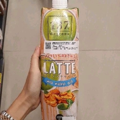 

137 degrees Matcha Green Tea Latte susu with Walnut Milk IMPORT 1 liter