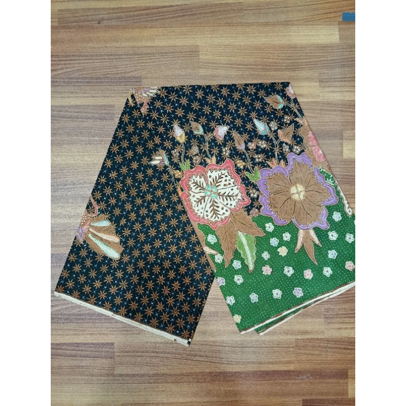 Kain batik full tulis canting asli motif truntum bunga warna colet jogjaan soloan pekalongan bagus u