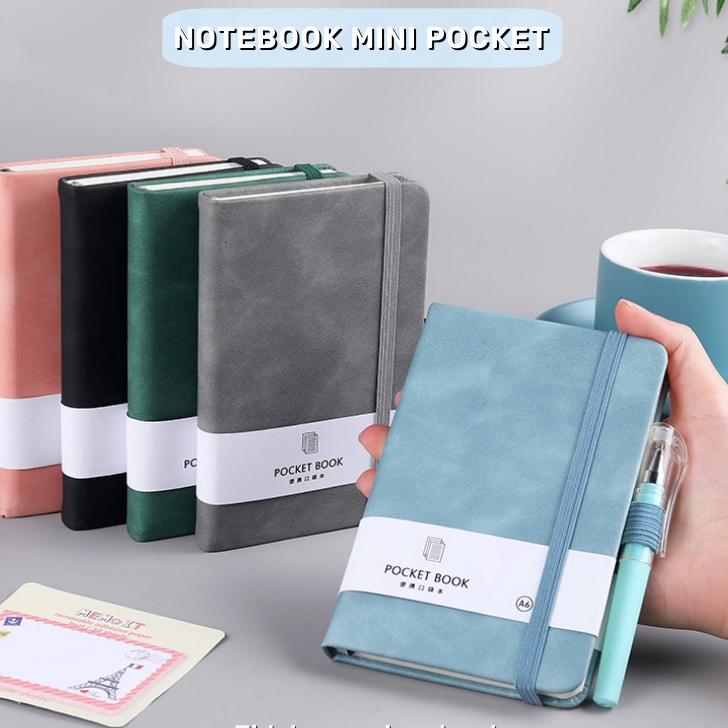 

TIPE RJS939 Notebook mini pocket A7/A6 Buku catatan kecil Book aesthetic portable Buku tulis memo agenda Bullet Journal Diary planner multicolor Scrapbook jurnal untuk sekolah kantor pelajar