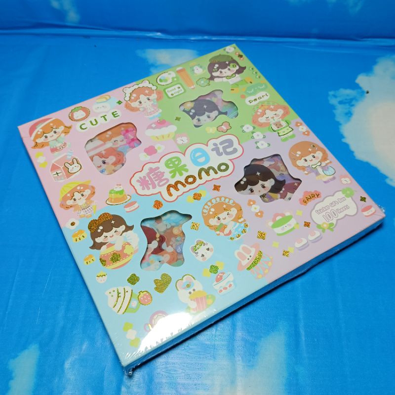 

Stiker momo isi 100 pcs