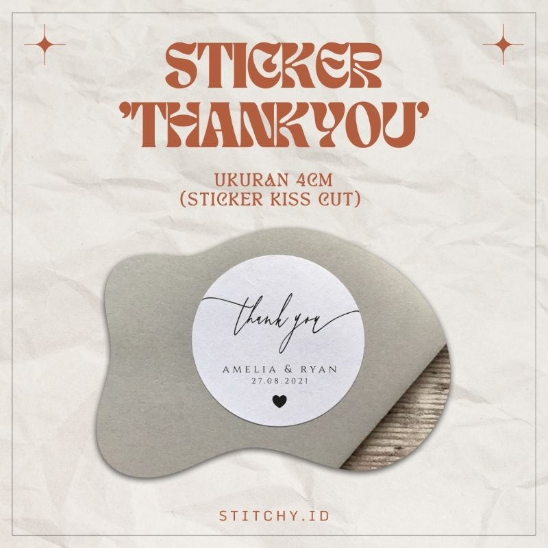 

[ STIKER TERIMAKASIH / THANKYOU STICKER✨ ]