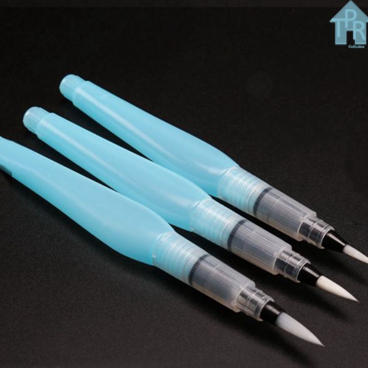 

KODE SGL046 Set Kuas Mewarnai / Watercolor Pen / Cat Air - Biru 3 ukuran