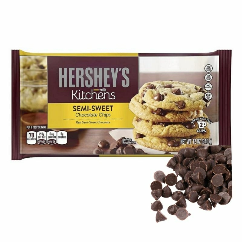 

HERSHEY'S Kitchens Semi Sweet Chocolate Chips 340g