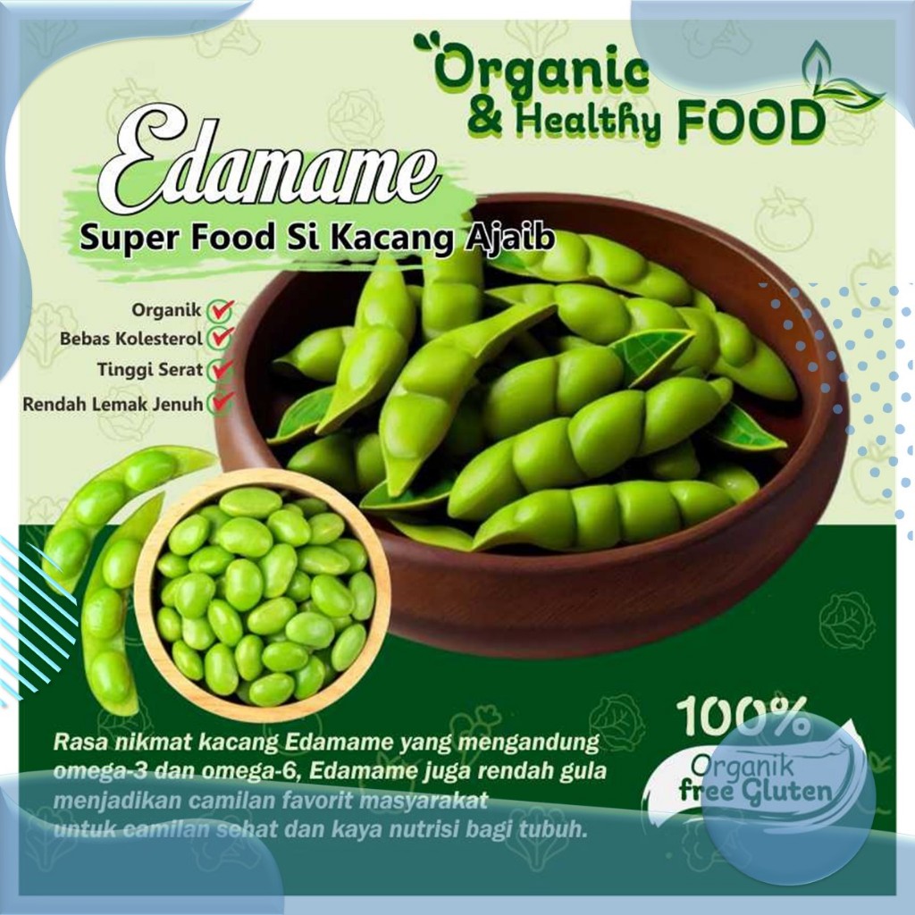 

Edamame Mentah Segar 500 gr