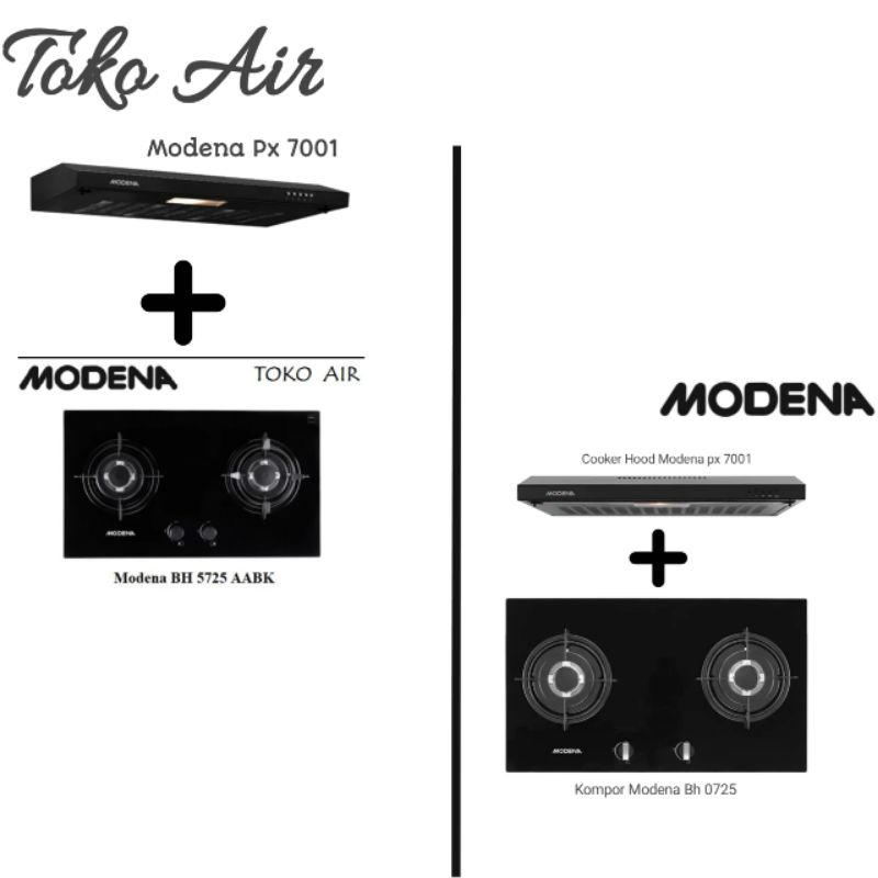 Paket Modena Bh 0725 / Bh 5725 AABK dan PX 7001 Pengiriman Luar Kota / Pulau