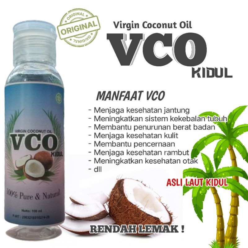 

VCO (MINYAK KELAPA MURNI) 100 ml ASLI Pantai Selatan