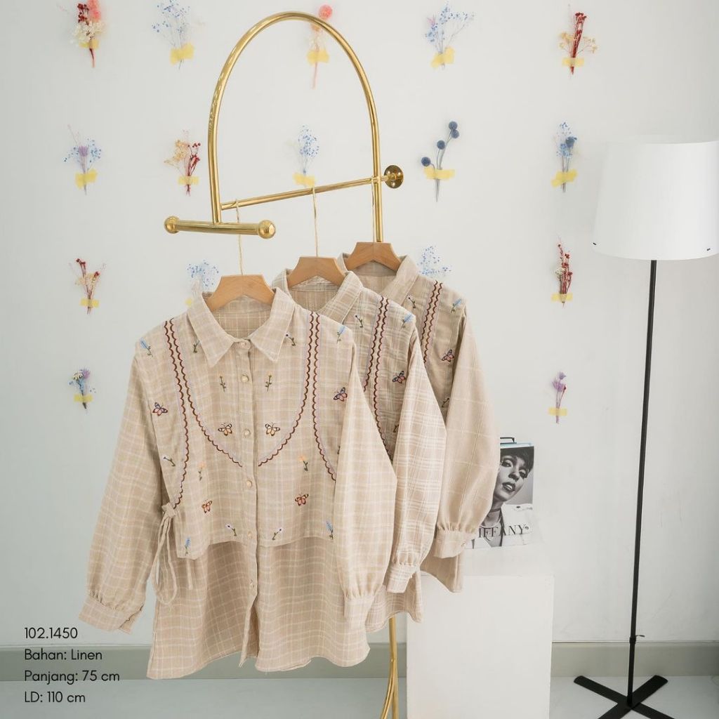 KEMEJA MOTIF MODEL VEST KOTAK-KOTAK