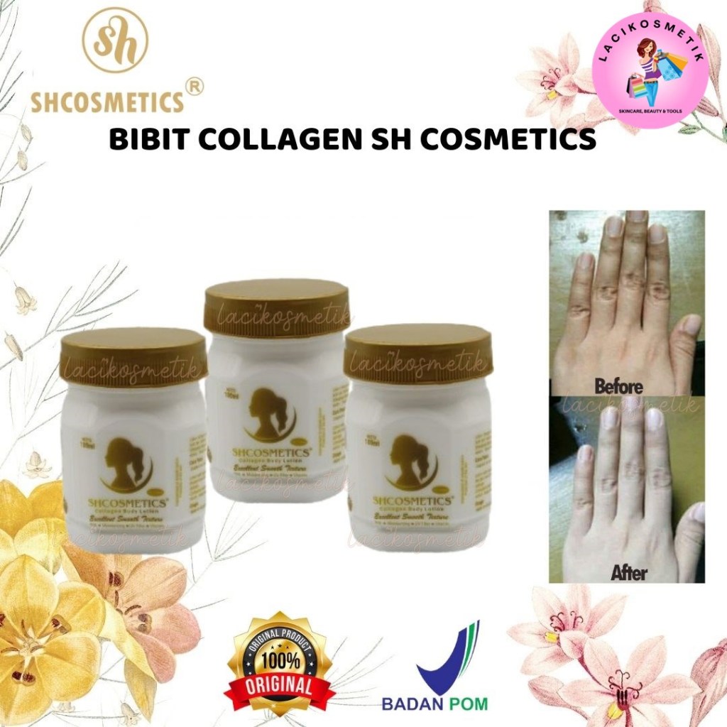 LACIKOSME SH COLLAGEN BODY LOTION - LOTION BIBIT PEMUTIH BIBIT COLLAGEN