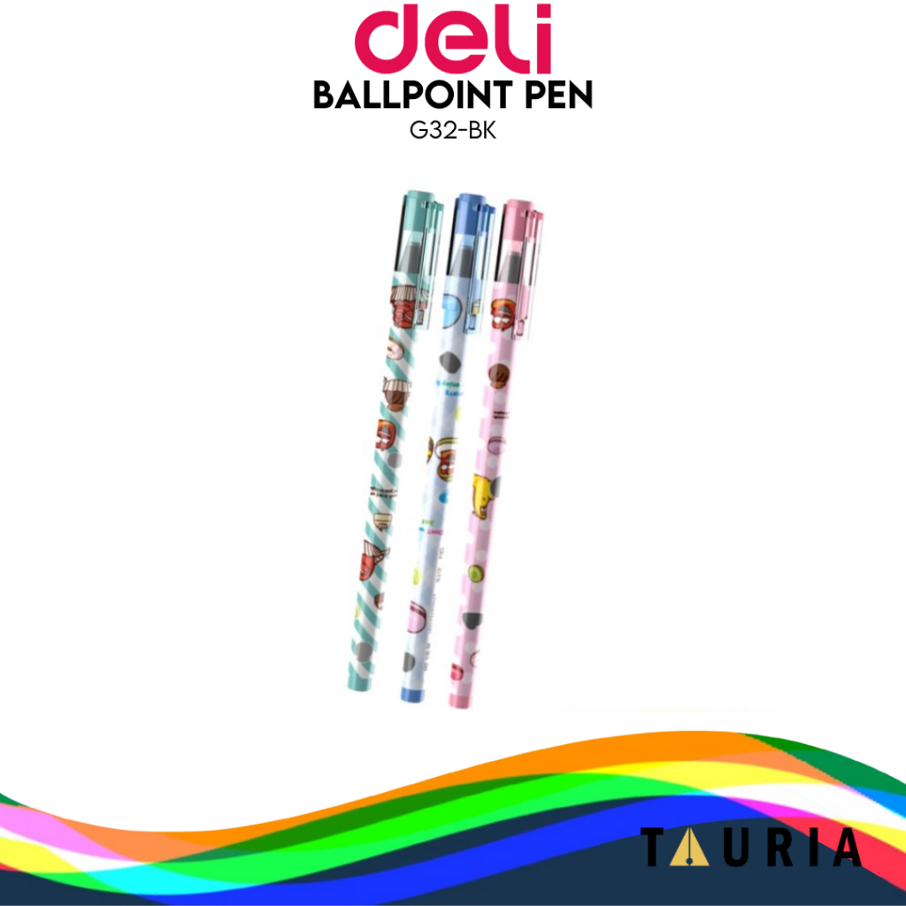 

BALLPOINT / PULPEN / PENA DELI G32-BK LARVA