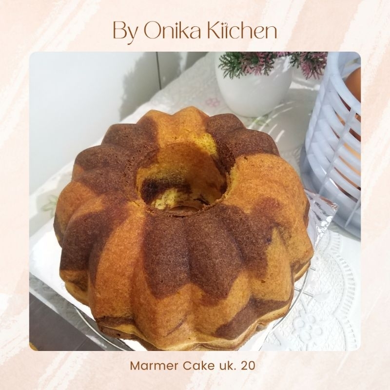 

Marmer Cake/ Bolu Marmer (khusus pengiriman instan)