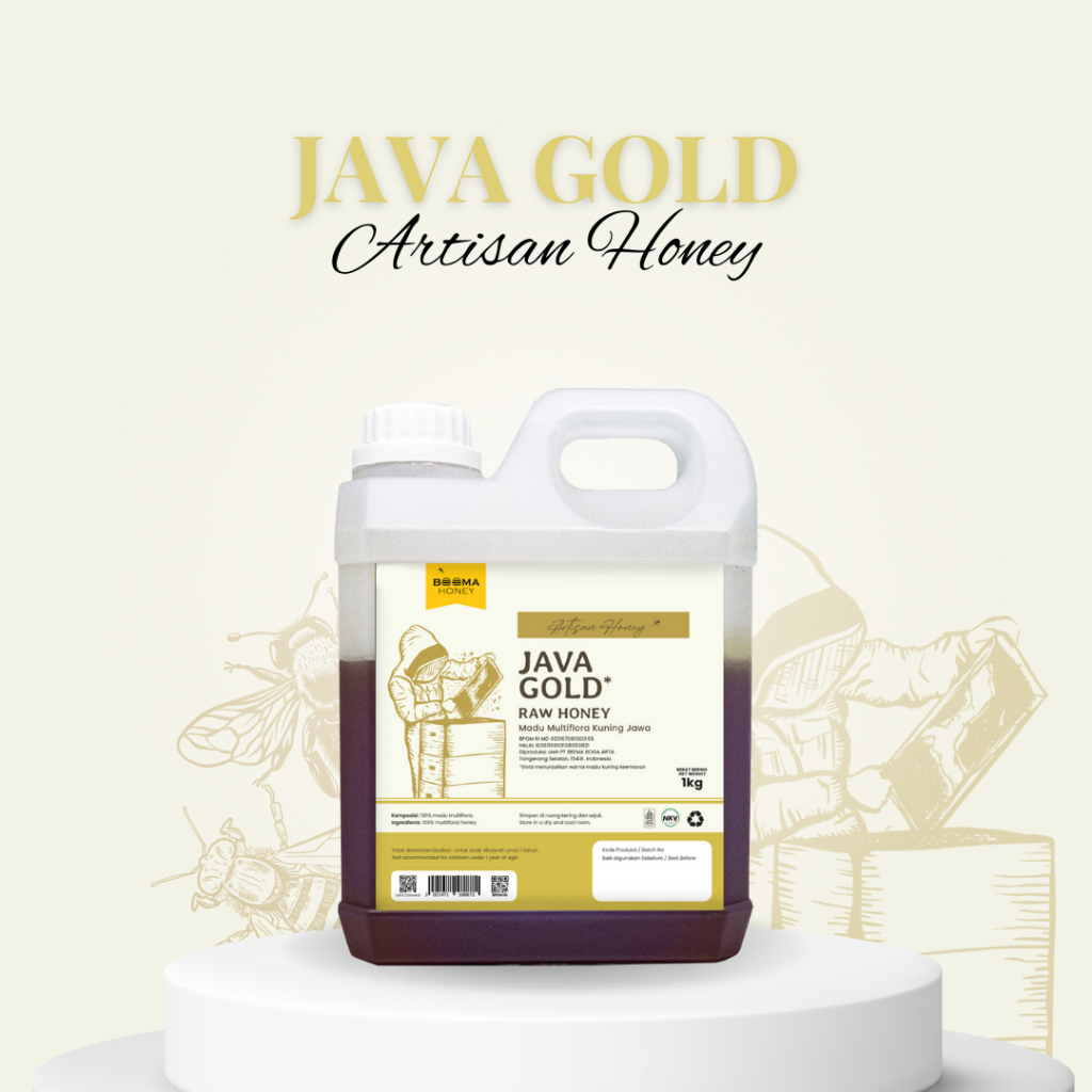 

QH Beema Honey - Multifloral Raw Honey (Java Gold)