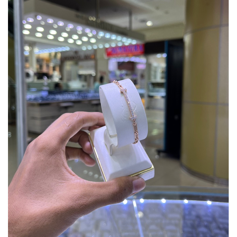 gelang rantai model italy gelang rantai model tifanny emas 750