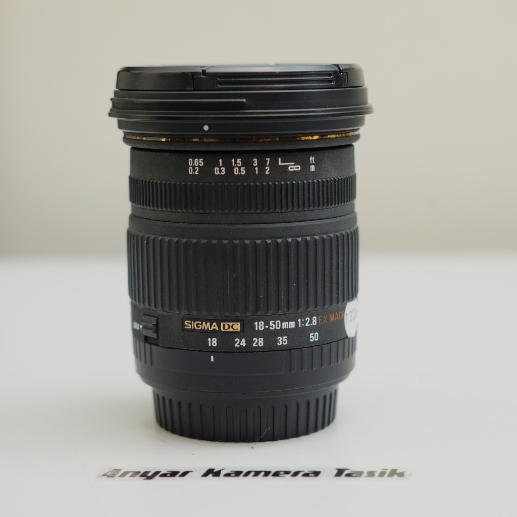 Lensa Sigma 18-50mm F2.8 for Canon Apsc second berkualitas murah