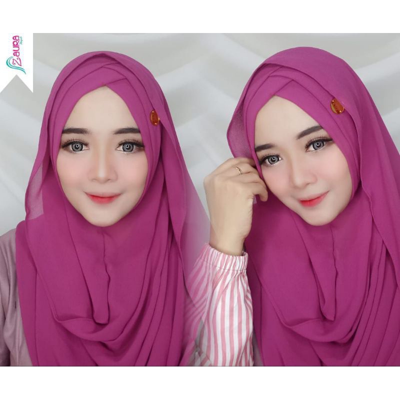 Hijab instan Safia by Zaura Hijab