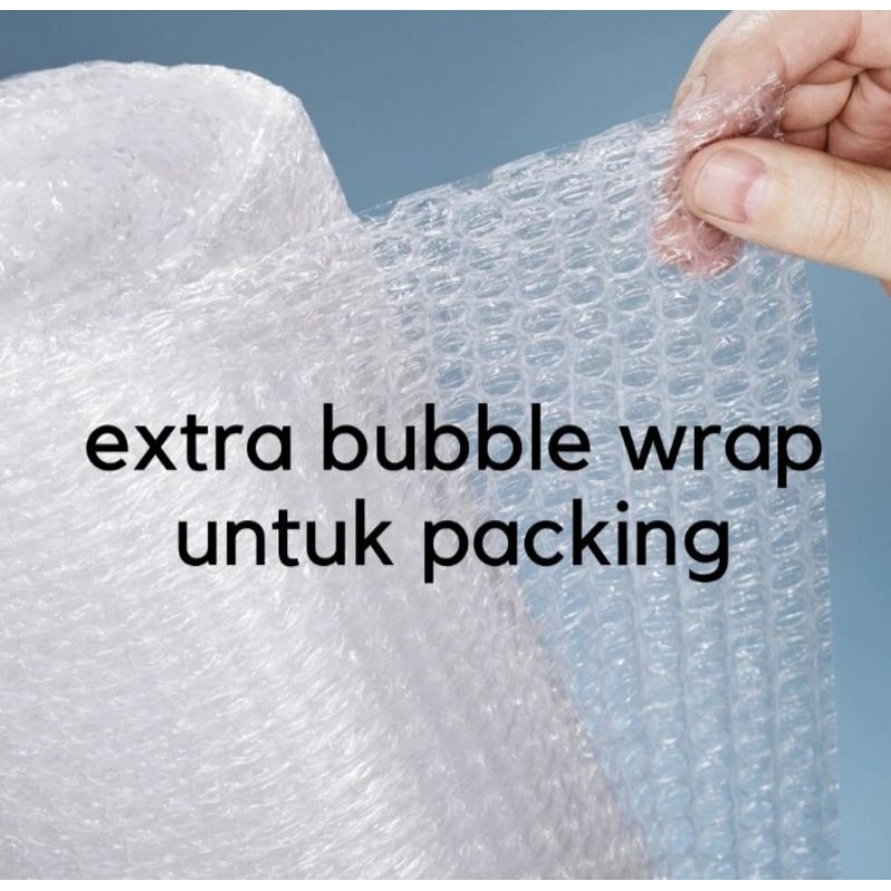 

extra bubble wrap untuk packing