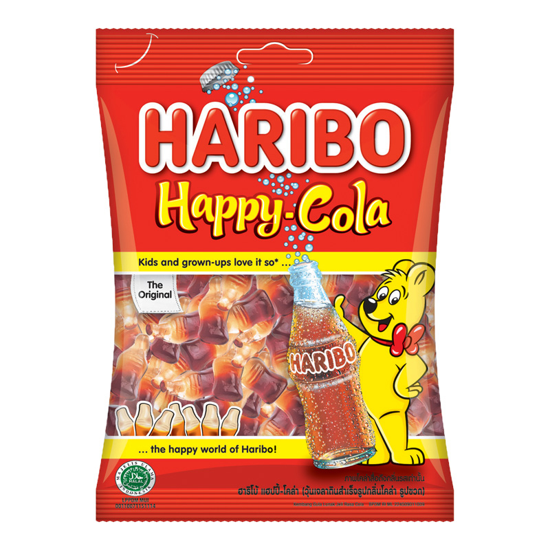 

HARIBO Happy-Cola Permen Jelly Rasa Cola 80 g