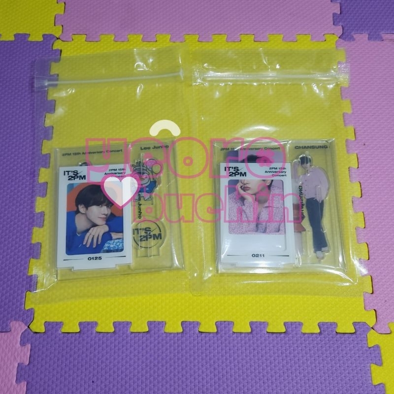 PELUNASAN | 2PM - Acrylic Photocard Stand 15th Anniversary Concert  Official Merch