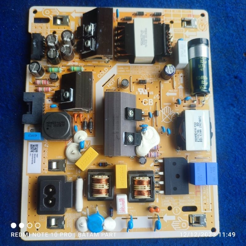 PSU REGULATOR POWER SUPPLY BOARD TV LED SAMSUNG UA 43TU7000 K - UA43TU7000 K - UA43TU6900