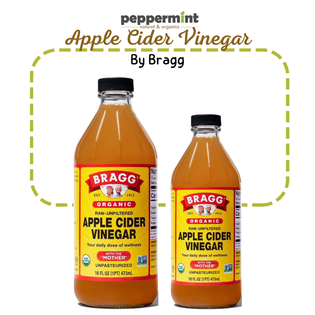 

Bragg Apple Cider Vinegar / Cuka Apel (16/32oz)